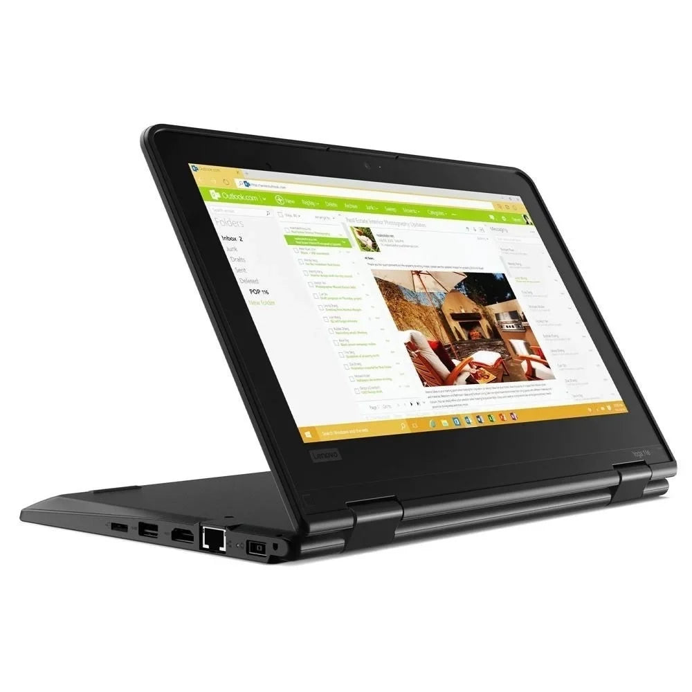 Lenovo ThinkPad 11e Yoga Gen 6 11.6" Touch 8GB 128GB  Core™ -8100Y 1.10GHz Win10H,Black (Used)