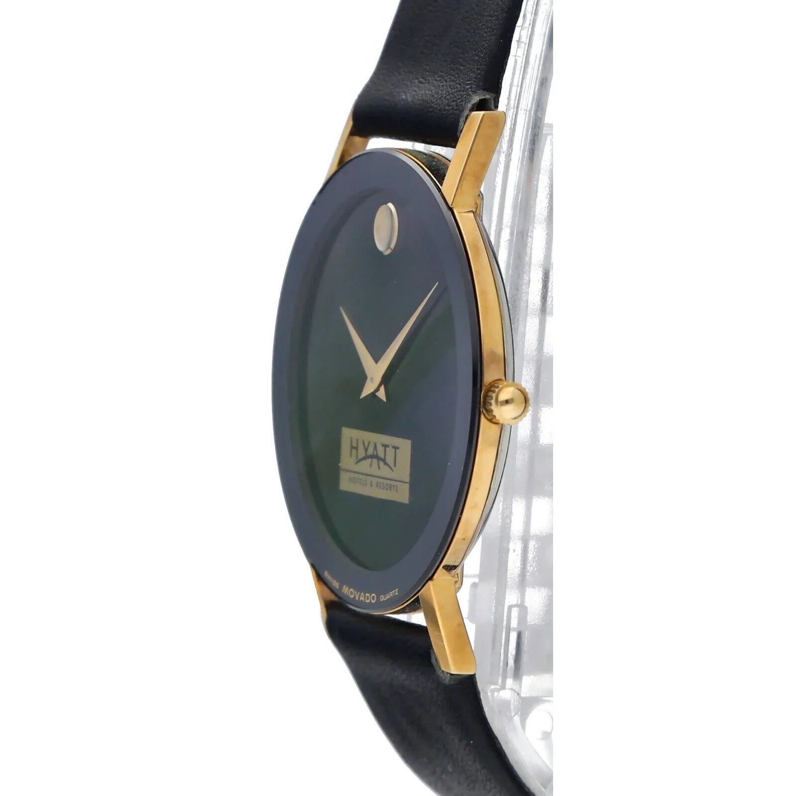 Movado 87.40.882L Museum Hyatt Ultra-Thin 30mm Leather Quartz Wrist Watch