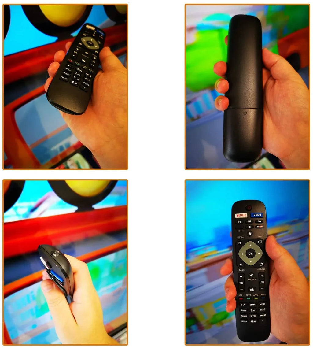 New Universal Remote Control Replace Philips  Remote for Philips  Replacement for   4K  Smart TVs Remote