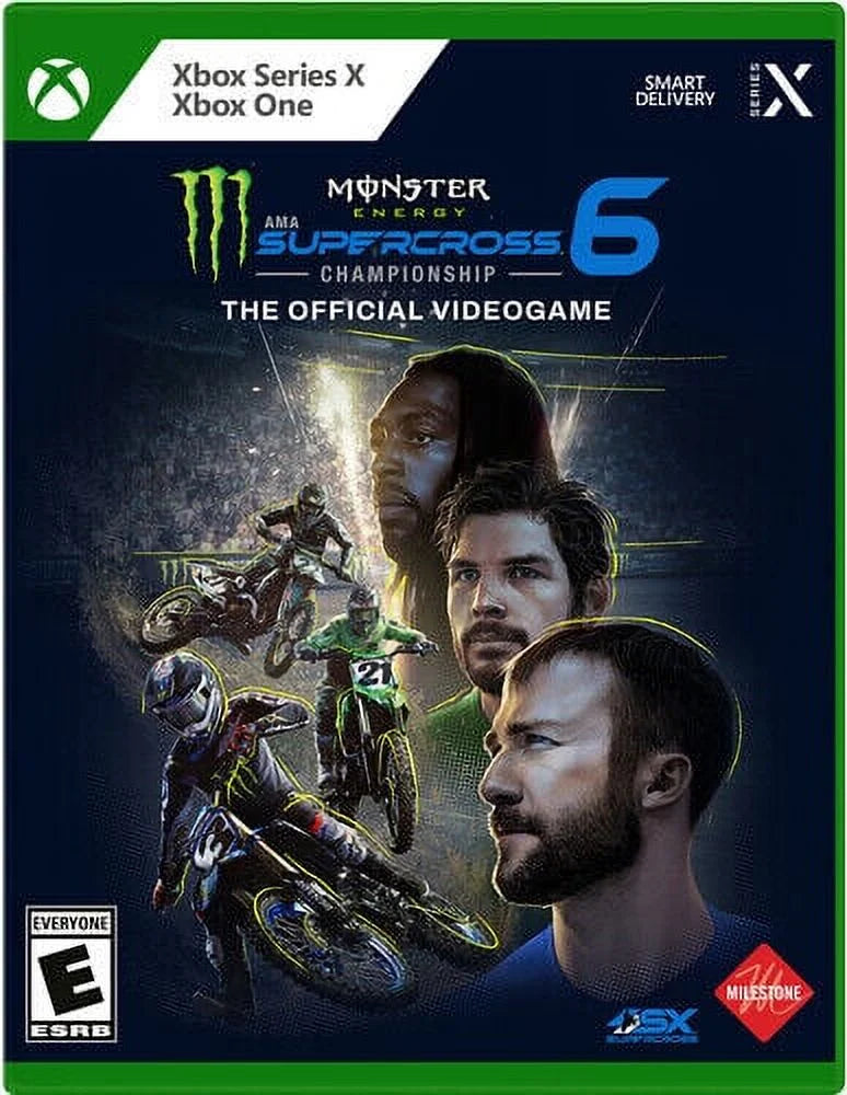 Monster Energy Supercross 6 for Xbox One & Xbox Series   [New Video Game] Xb