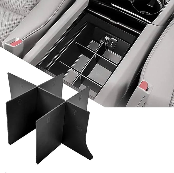 Center Console Organizer Insert Compatible with Honda Pilot 2016-2019 2020 2021 2022/ Ridgeline 2017-2023/ Passport 2019-2023 - Console Accessories