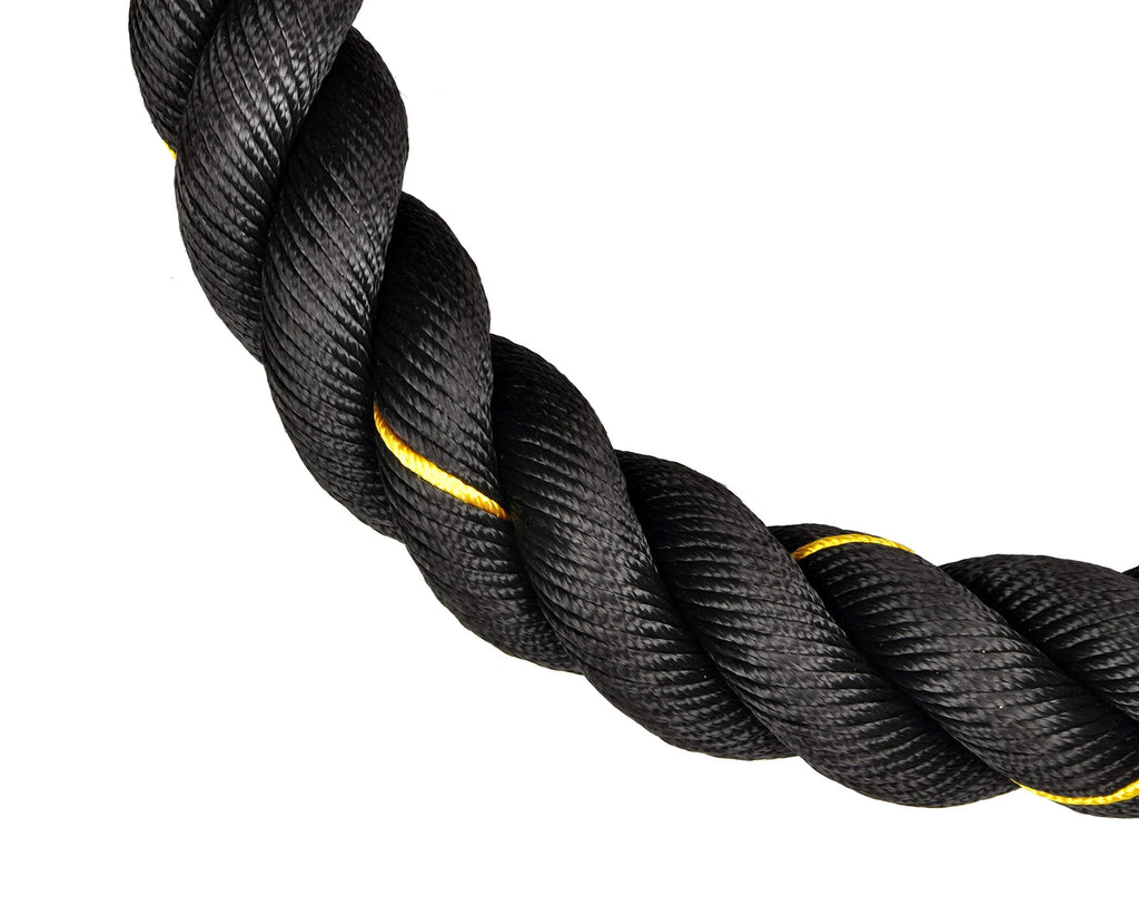 BalanceFrom Battle Rope 1.5 Inch Diameter Poly Dacron 30  Length, Heavy Ropes for Home Gym and Workout