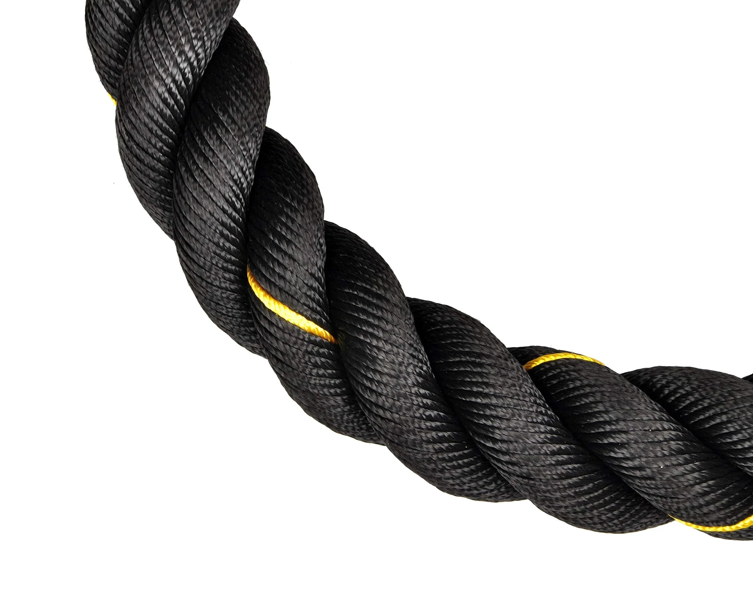 BalanceFrom Battle Rope 1.5 Inch Diameter Poly Dacron 30  Length, Heavy Ropes for Home Gym and Workout