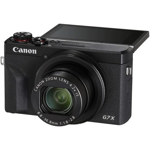 Canon PowerShot   Mark  Digital Camera (3637C001) + 64GB Card + More