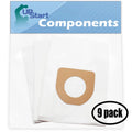 27 Replacement for Hoover Constellation Vacuum Bags - Compatible with Hoover 4010100Z, Type   Vacuum Bags (9-Pack, 3 Bags Per Pack)