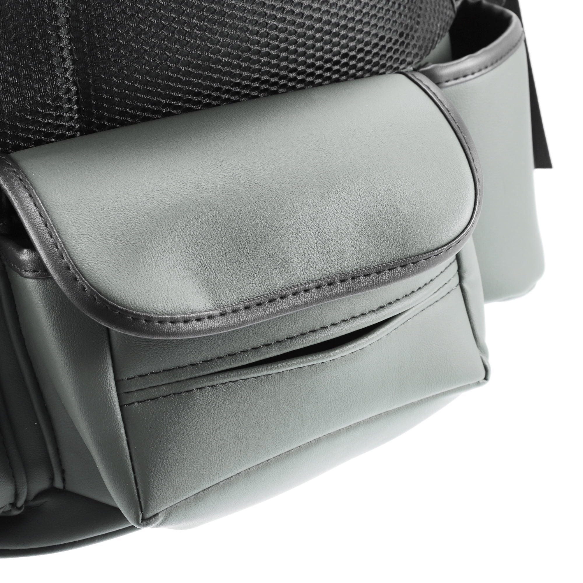 Unique Bargains Car Large Capacity Seat Organizer Backseat Multi Pockets Purse Storage for Car 36x26x18cm Gray