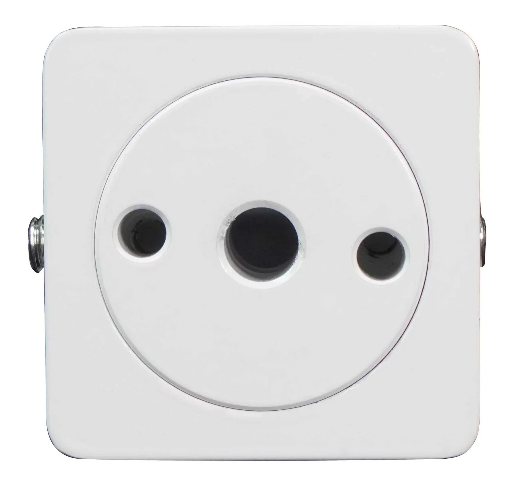 2) Rockville  5.25" 360° Swivel White Aluminum Surface Mount Speaker Pods