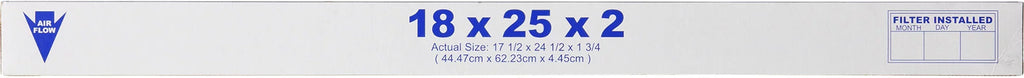 Nordic Pure 18x25x2 Pleated  12 Air Filters 12 Pack