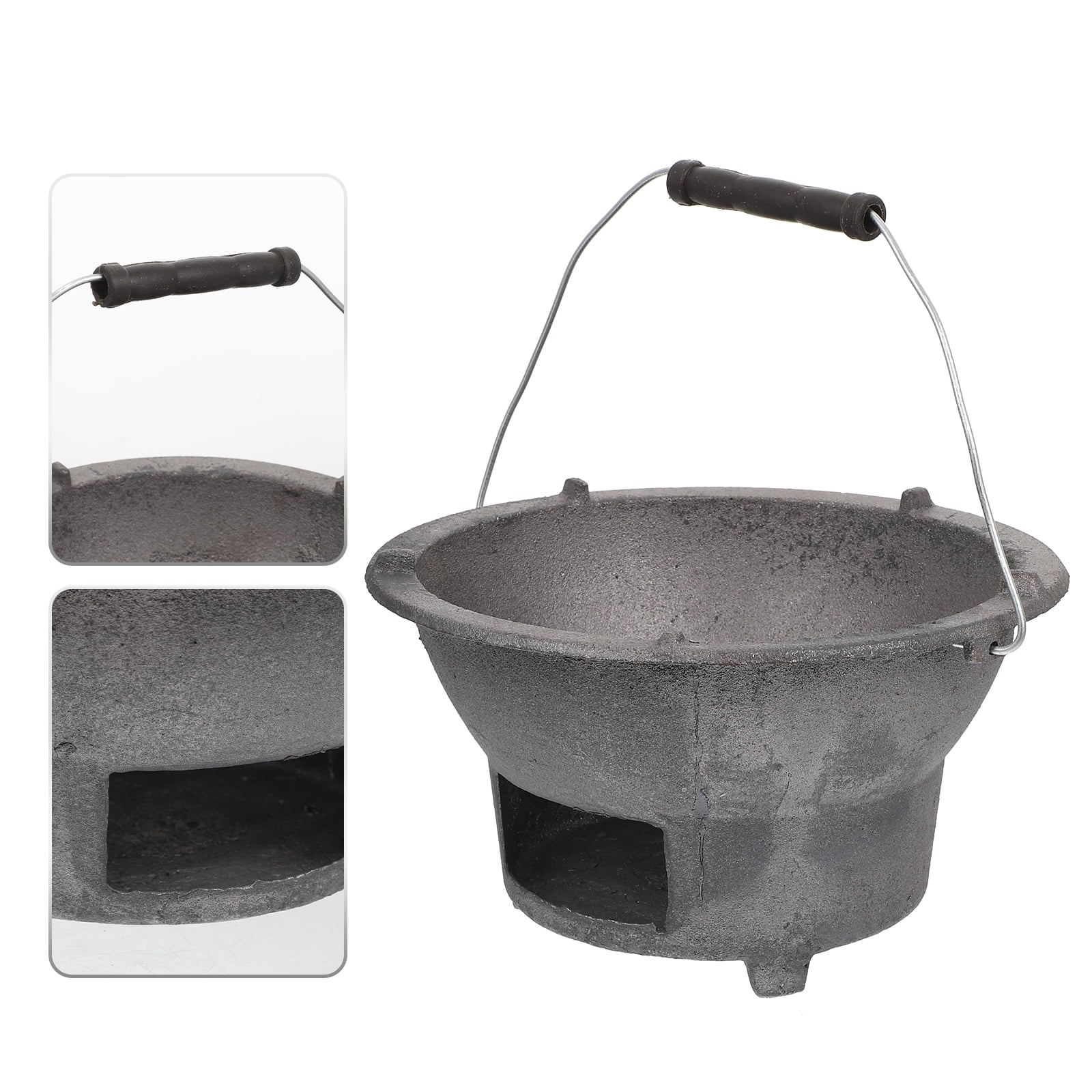 Cast Iron Barbecue Stove Outdoor  Charcoal Stove Camping Barbecue Tool