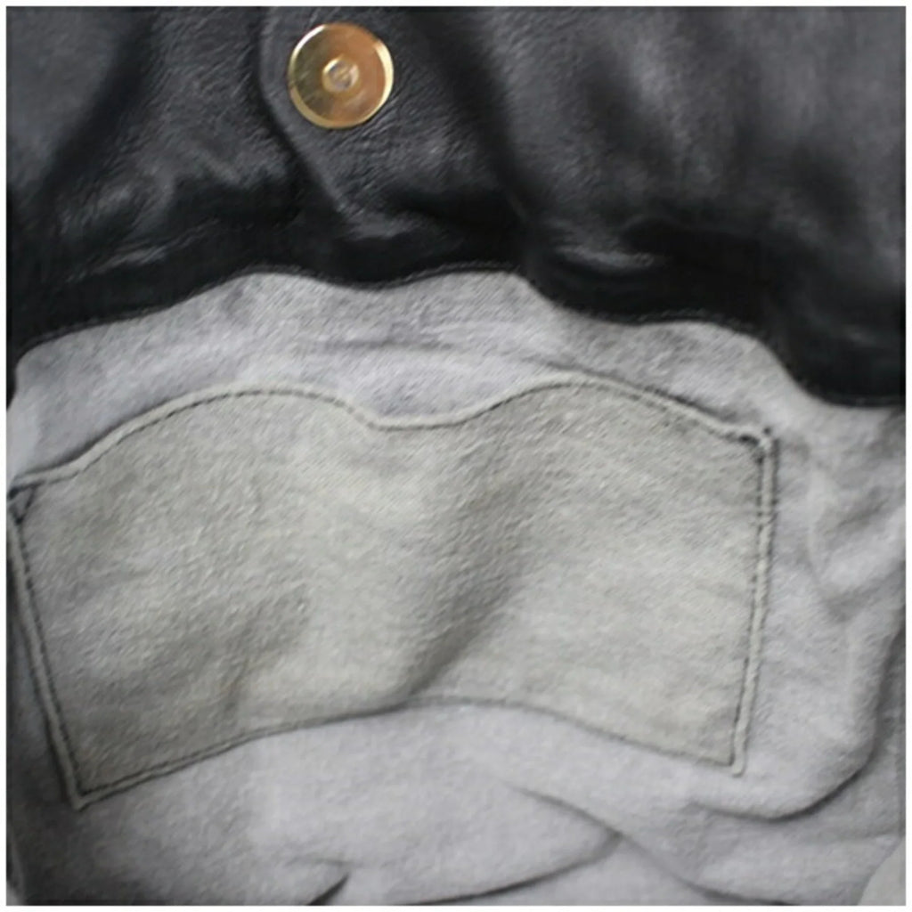 Pre-Owned  Anagram Shoulder Bag Leather Black Women's Soft (Fair)