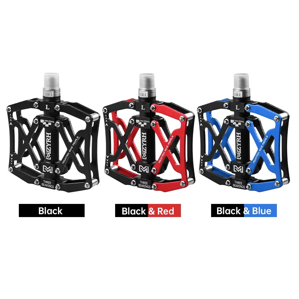High Performance Aluminum Pedals for Mountain Bikes and Road Bikes, Lightweight and Durable