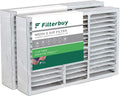 Filterbuy 15.75x27.63x3.50  8 Pleated   Furnace Air Filters for Aprilaire Space-Gard 104/2140 (2-Pack)