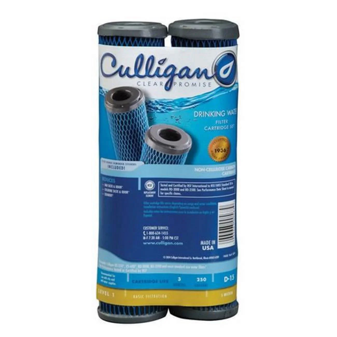 Culligan -15 Non-Cellulouse Taste  Odor & Sedimate Cartridge