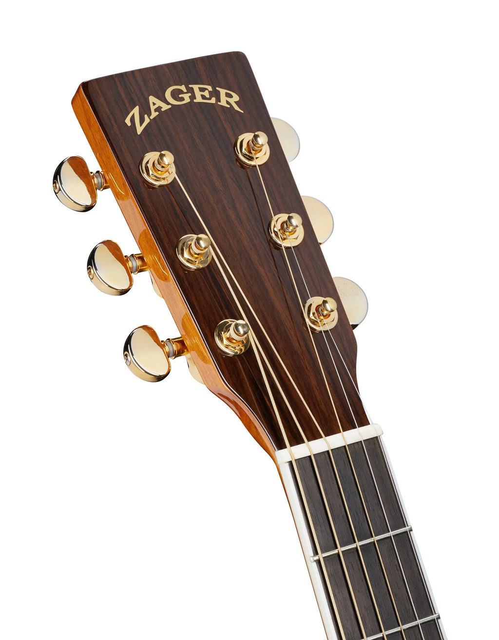 Zager Smaller "" Size  Solid Cedar/Rosewood Acoustic Guitar - Natural Finish