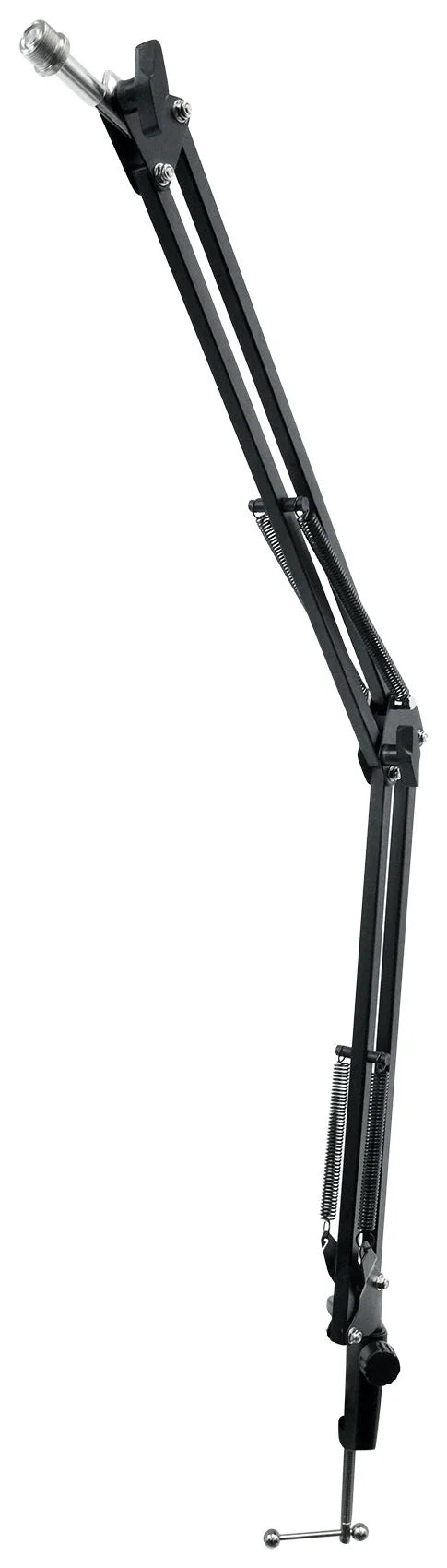 Rockville  Microphone Boom Arm Studio Podcast Mic Stand+Clamp+Pop Filter