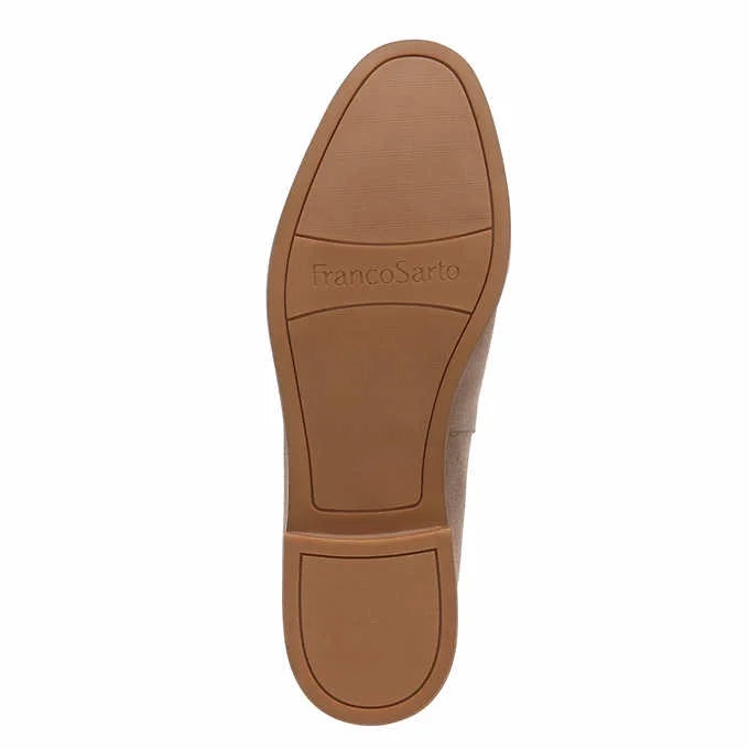 Franco Sarto Ladies' Size 6 Loafer Suede Upper, Tan, New in Box