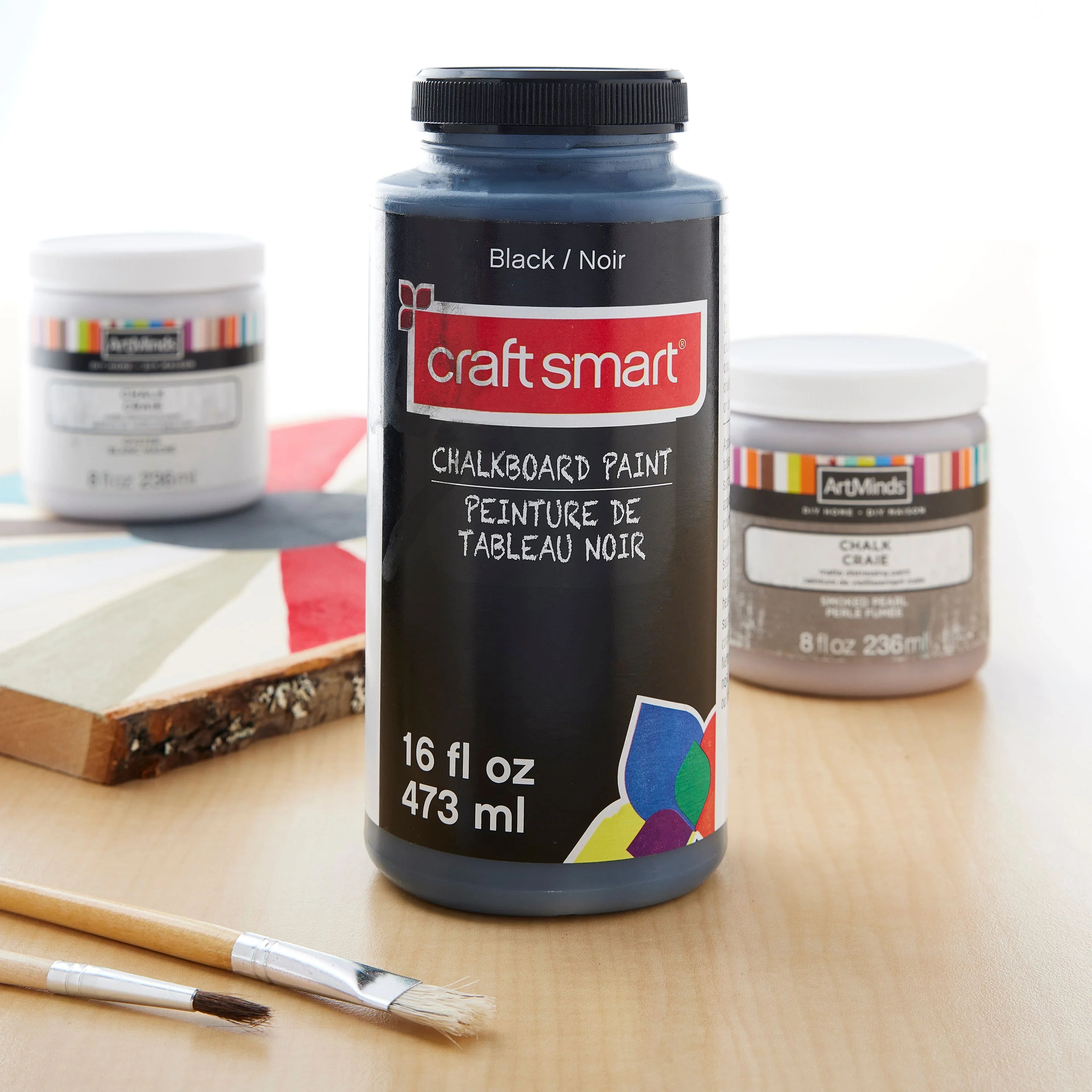 6 Pack: Chalkboard Paint by Craft Smart®, 16oz.