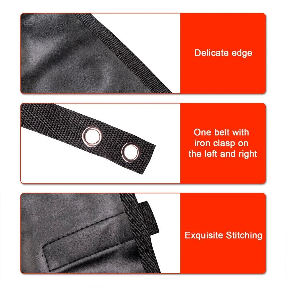Enjoy Comfort and Sun Protection with Leather Top Sunshade for Jeep Wrangler   07-18 - Easy Installation