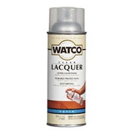 Watco Satin Clear Oil-Based Alkyd Wood Finish Lacquer Spray 11.25 oz. - Total Qty: 6