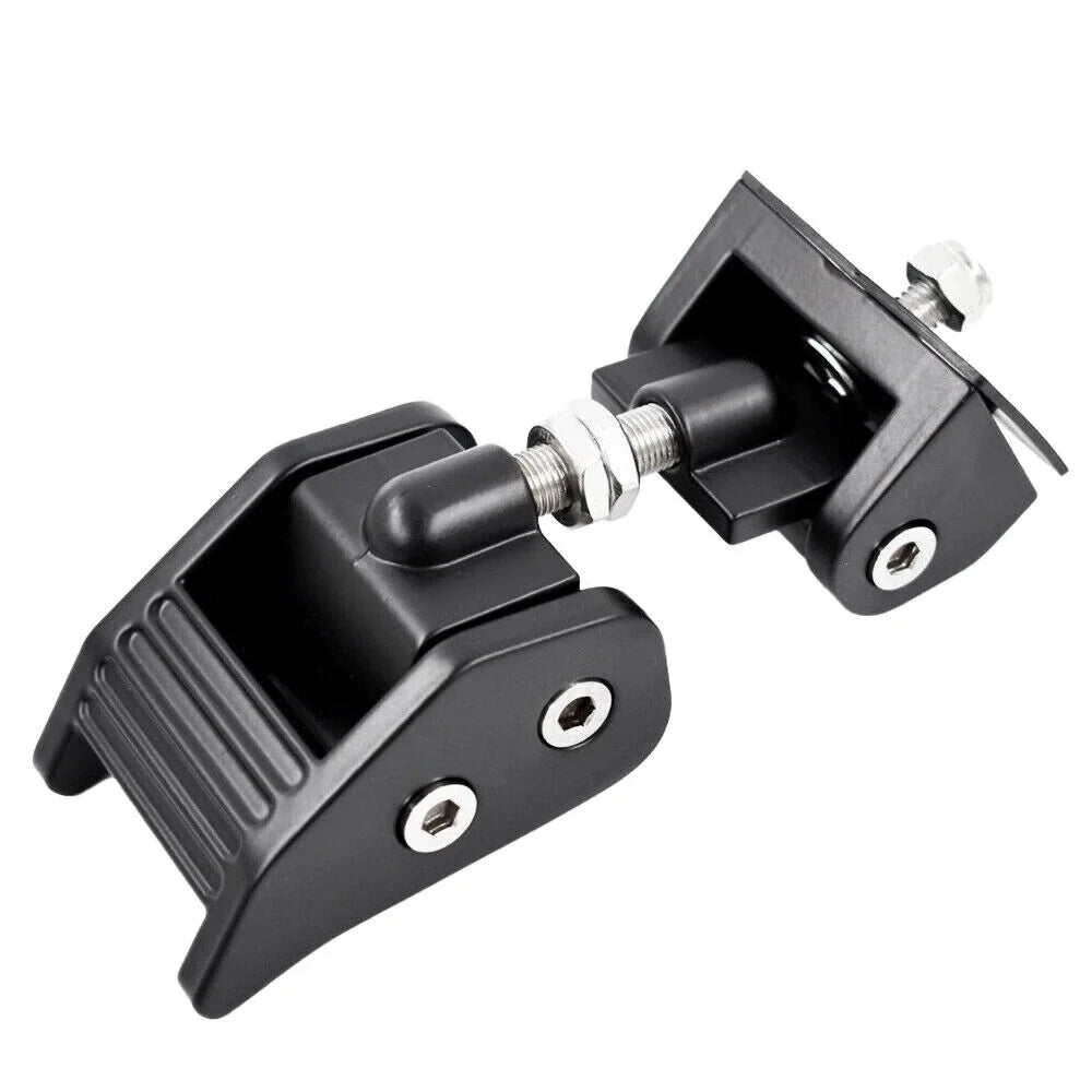 JahyElec Durable Black Hood Latch Lock Catch for Jeep Wrangler  07-18 - Secure Your Off-Road Adventures