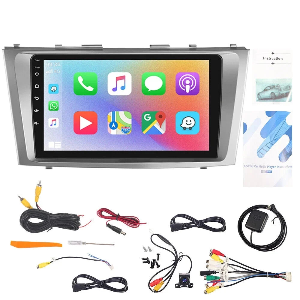 Jahy2Tech 2+32G Android 11 Car Stereo, 9 Inch   Touch Screen Car Radio Wireless CarPlay Android Auto for Toyota Camry 2006-2011