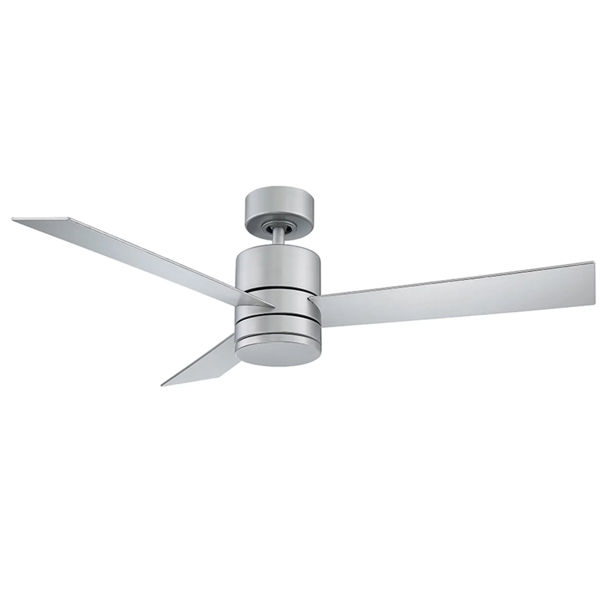 Axis Indoor and Outdoor 3-Blade Smart Ceiling Fan 52in Titanium with 3000K  Light Kit and Remote Control