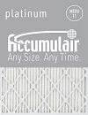 30x30x1 (Actual Size) Accumulair Platinum 1-Inch Filter ( 1550)