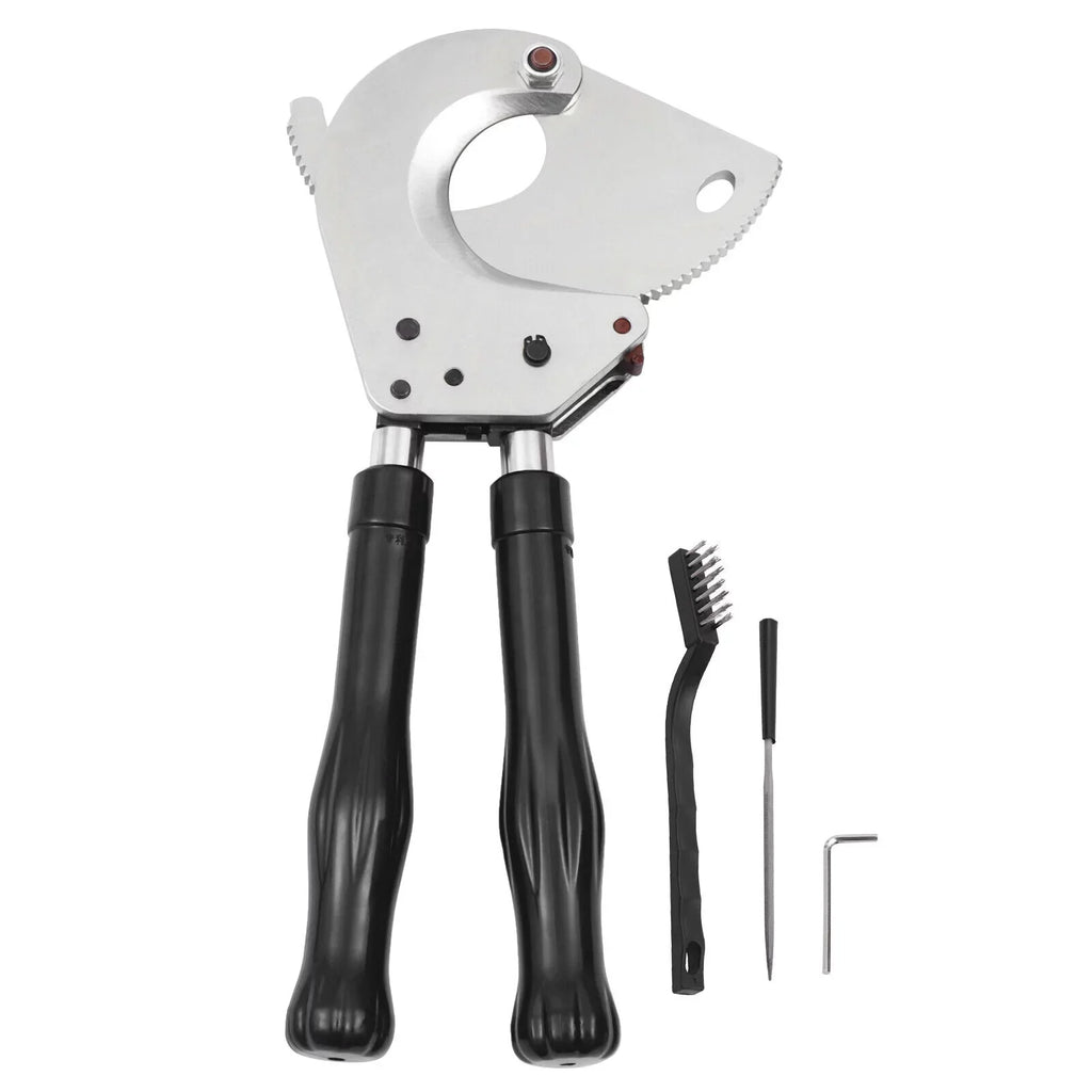 Heavy Duty Ratchet Cable Cutter Cut Φ75mm For Cutting Aluminum, Copper Ratchet Cable Cutter Ratcheting Cutter Heavy Duty Wire Cutter Cut up to Φ75mm Ratchet Cable Cutter Cuting Tool