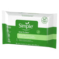 Simple Kind To Skin Cleansing Wipes Gentle And Effective Makeup Remover Exfoliating Free From Color And Dye, Artificial Perfume And Harsh Chemicals, 25 Count (Pack Of 4)