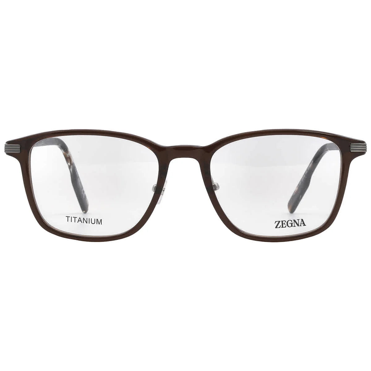 Ermenegildo Zegna Demo Square Men's Eyeglasses - 050 53