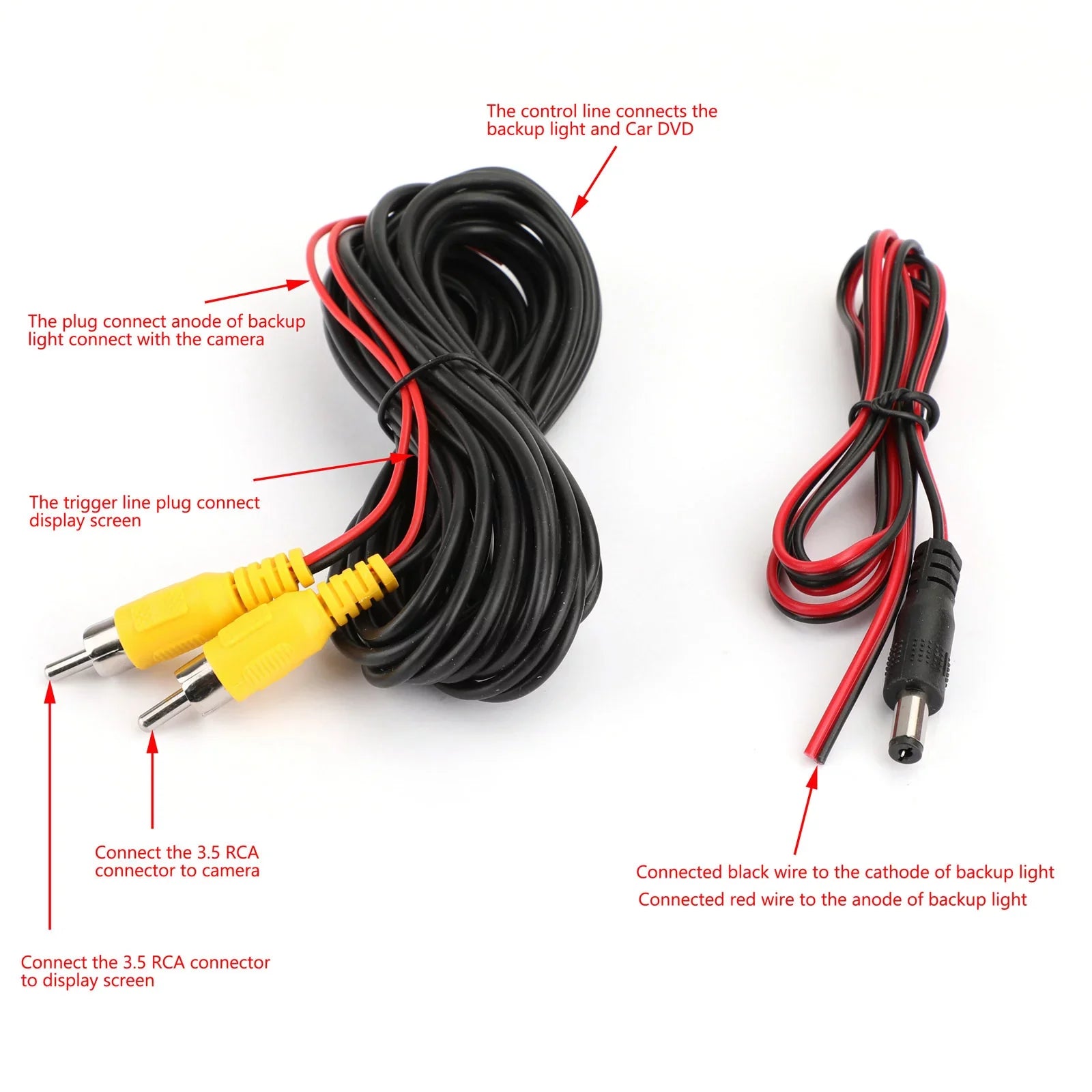 Dynamic Trajectory Wireless 150º Hd Reverse Backup Parking Camera Night View