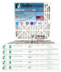 Glasfloss Air Filter 20x22x2 - 2"  10 - (Pack of 6) - Pleated  or  Air Filter - Furnace Air Filter - Home or Office - Made In The .