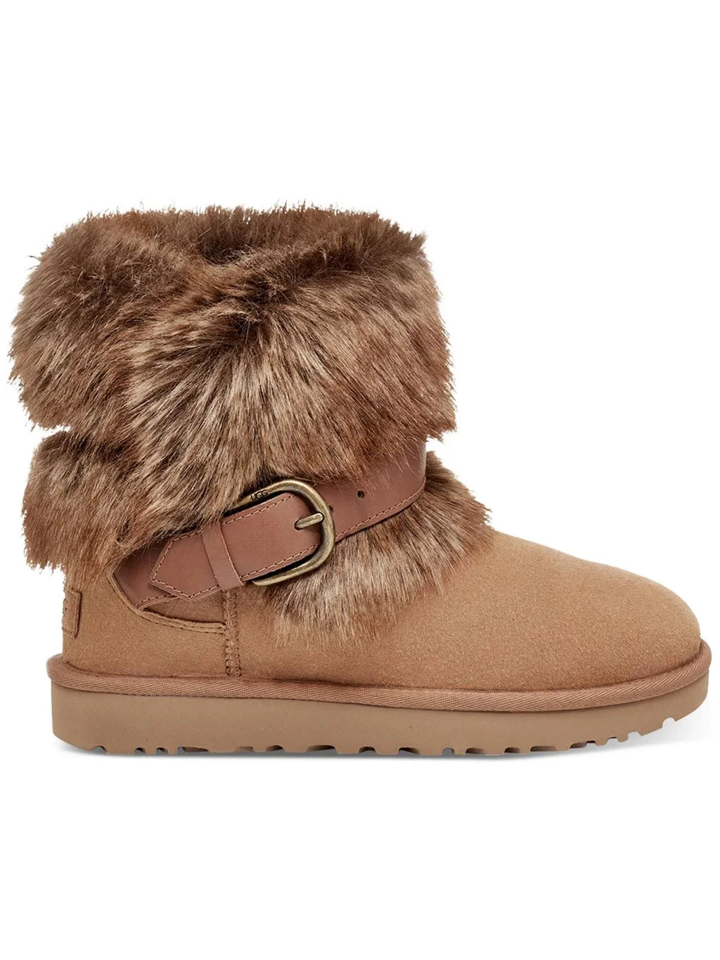 Ugg Womens Classic Buckle Mini Snow Cold Weather Ankle Boots