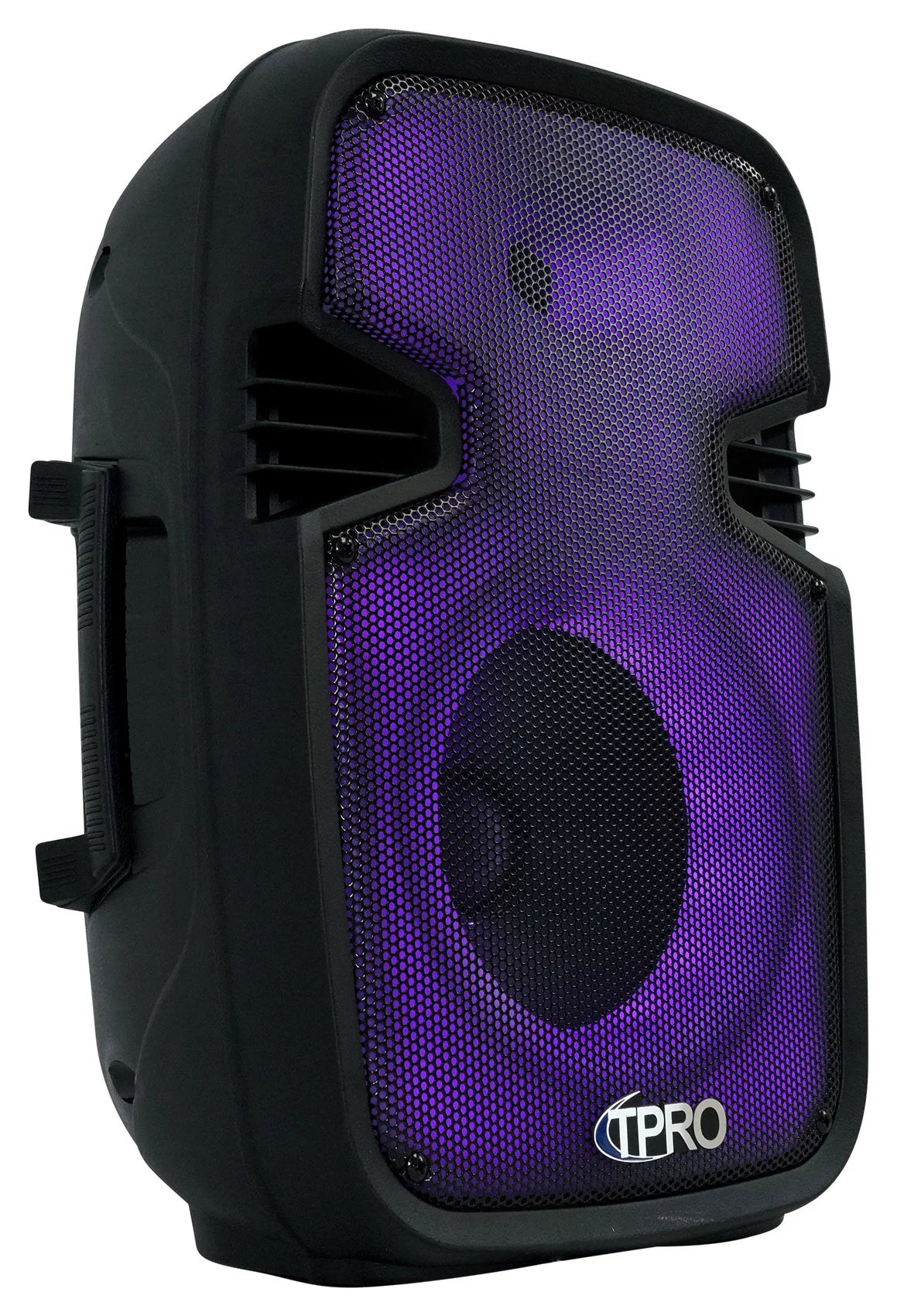 (2) Technical Pro  Portable 8" Bluetooth  Party Speakers+Wireless Link