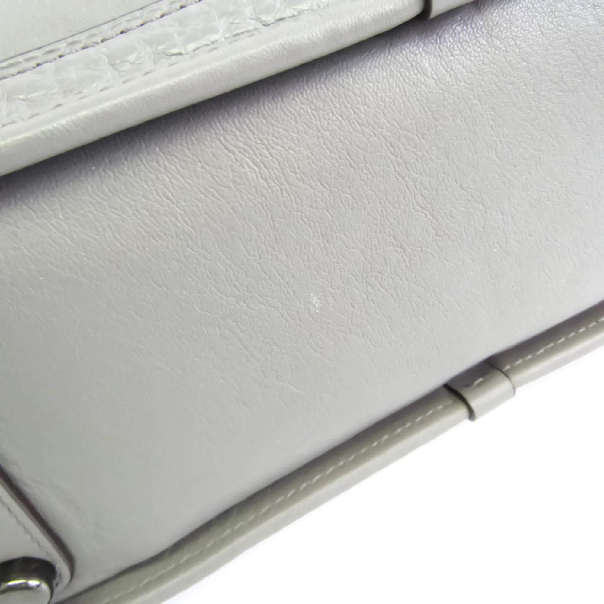 Pre-Owned Coach Womens Leather Handbag Shoulder Bag Gray (Good)