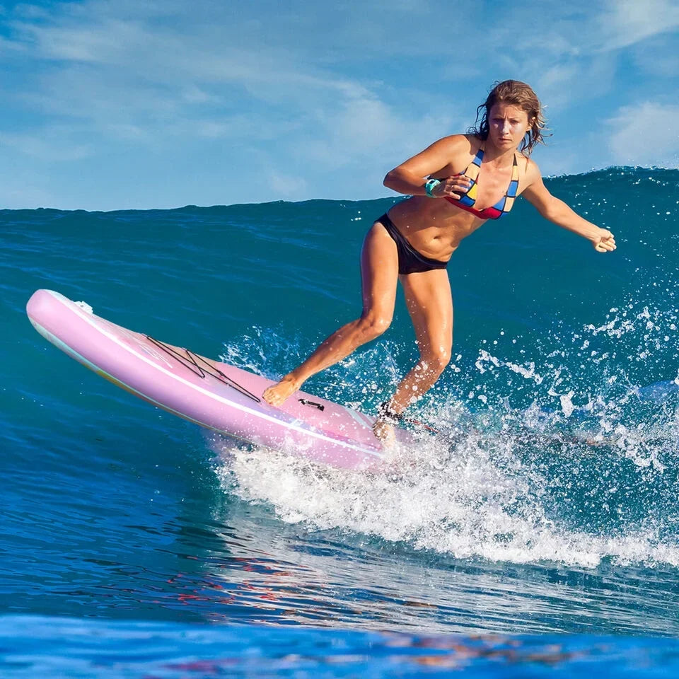 11FT Stand Up Paddle Board Inflatable  Surfboard Complete Kit with Kayak Seat