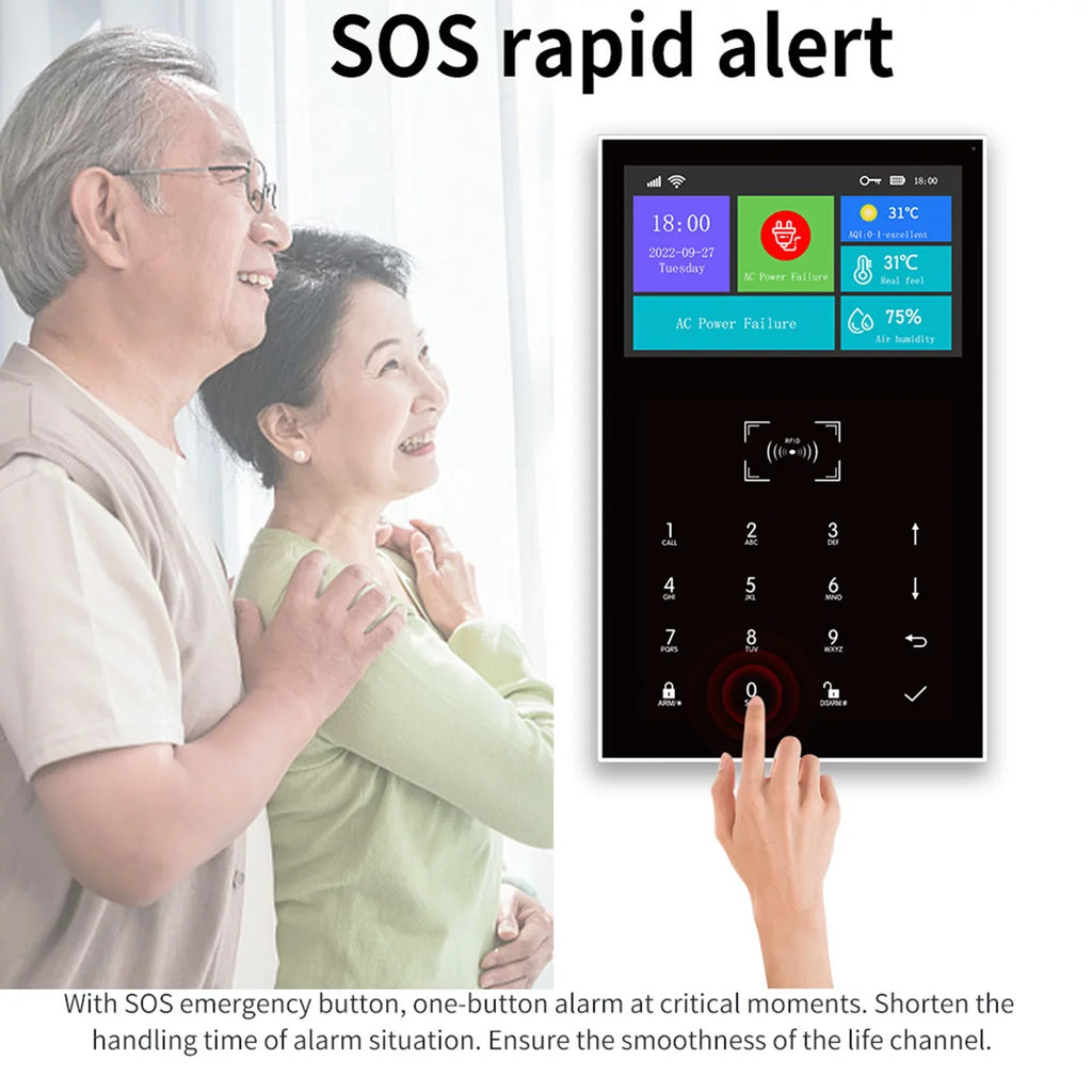 GoolRC All Touch  Screen Wireless    Burglar System Smart Home   Smart Life