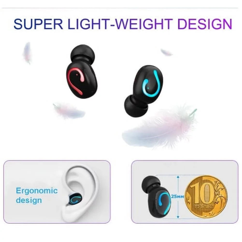 Earbuds Wireless  Headphones Earphones True Wireless Stereo Headset  for Samsung Galaxy TabPRO 8.4 Tab 3 8.0 7.0 4 10.1 - 2 10.1,  Active,  5G On5 Note 9 8 5 NotePRO 12.2 4 3