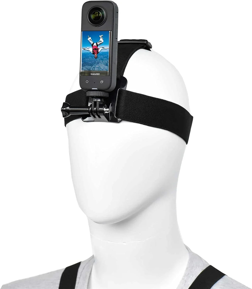 Action Camera Accessory Kit Chest Strap Mount Head Mount Wrist Strap Backpack Mount for Insta360 One /