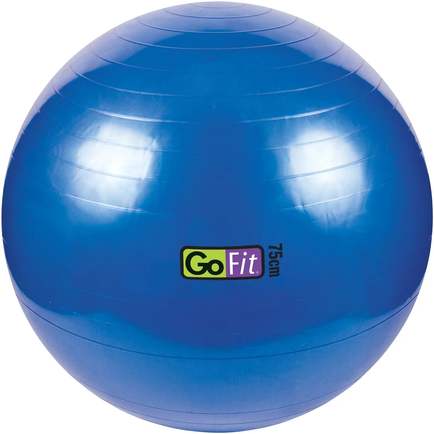 GoFit - ProGym Extreme & -75BALL Exercise Ball with Pump (75cm; Blue)