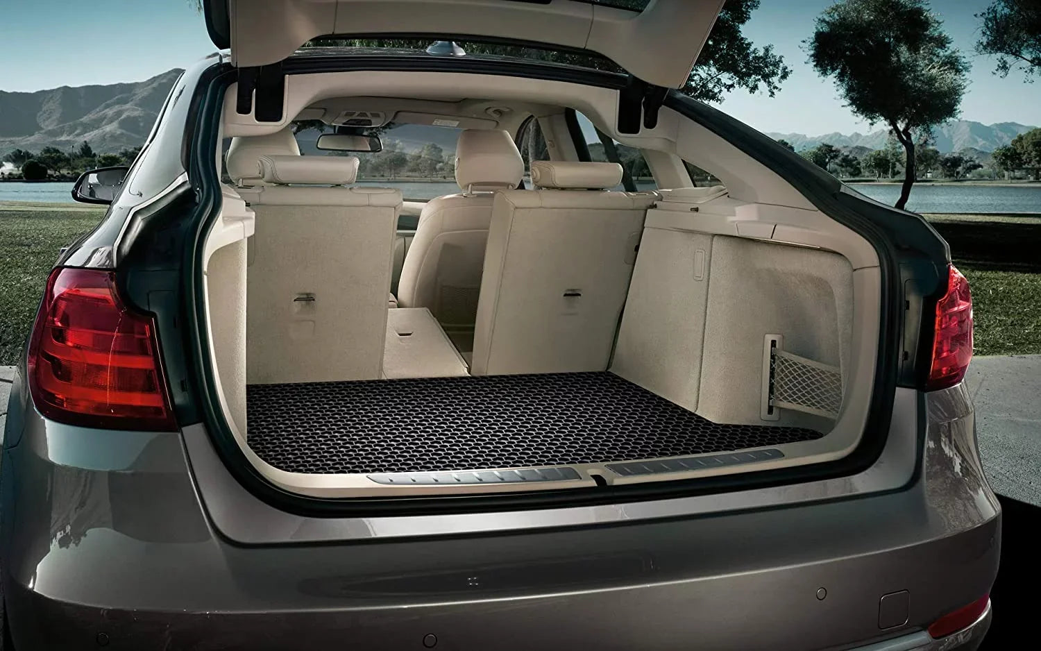 Front Trunk Mat Accessories + Storage Mat Accessories Compatible with Tesla Model  (Back Trunk Mat Not Included) - All Weather - Heavy Duty - 2021