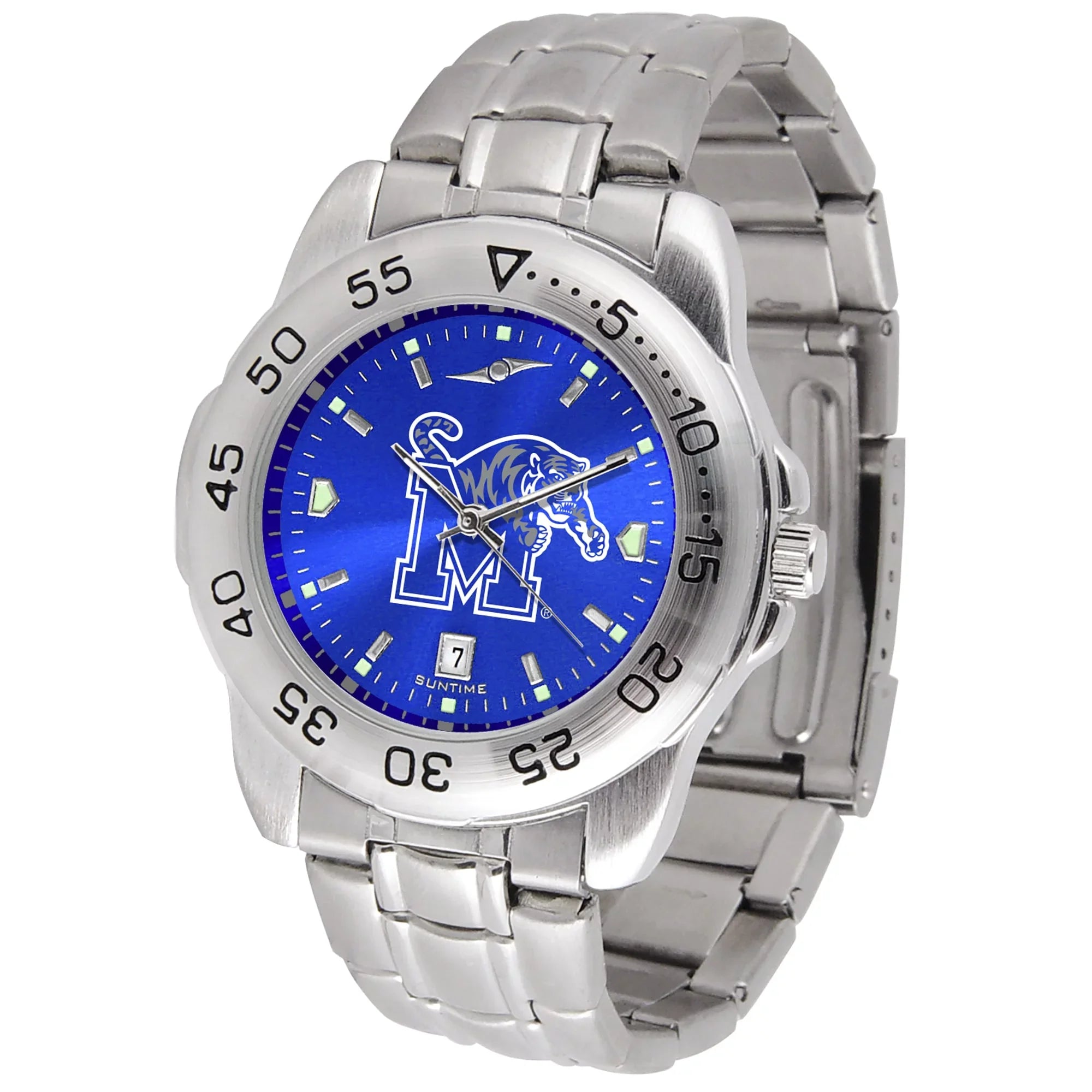 Royal Memphis Tigers Sport Steel AnoChrome Watch