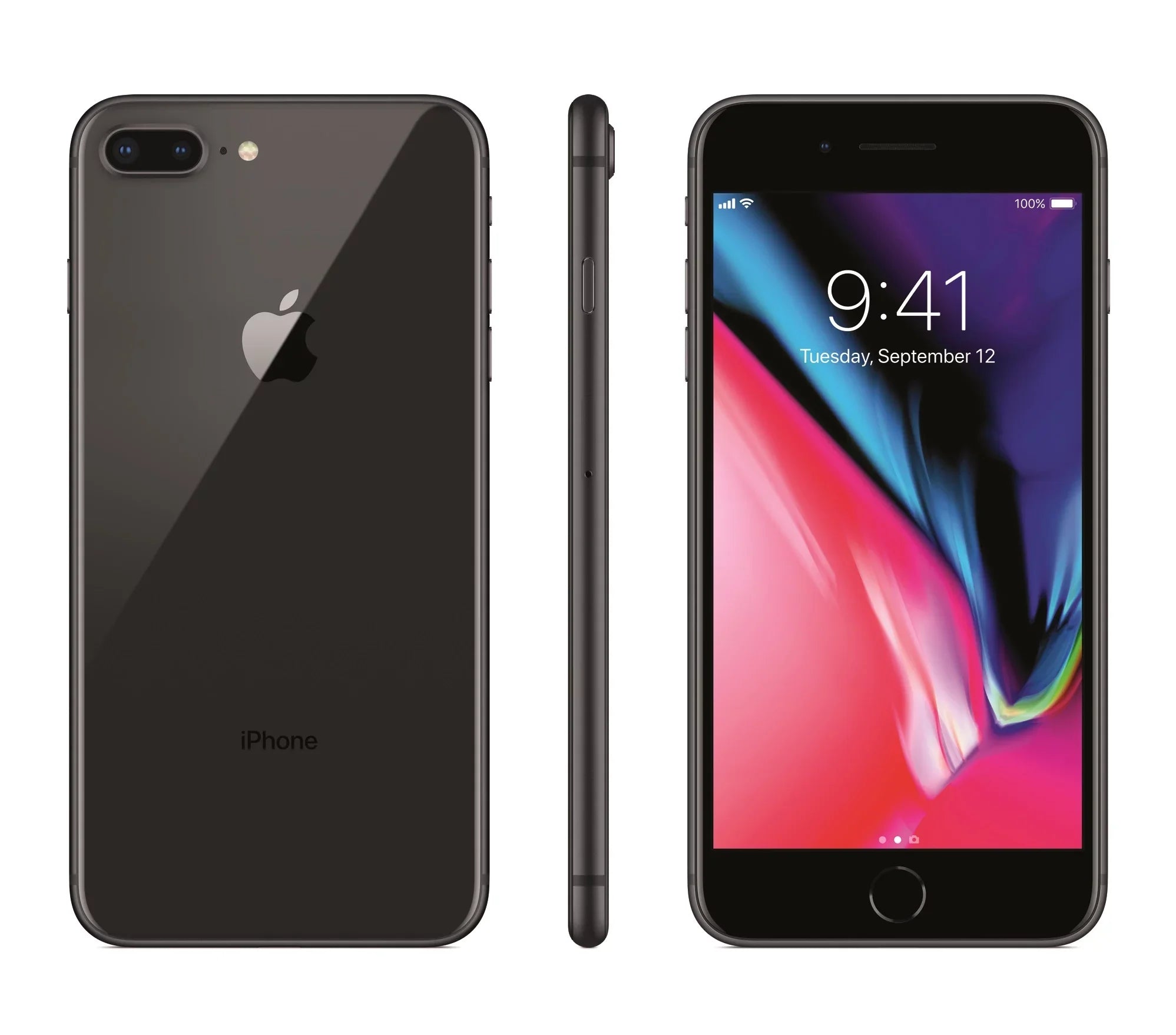 Pre-Owned Apple iPhone 8 Plus - Carrier Unlocked - 256GB Space Gray (Good)