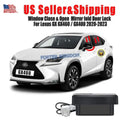 Car Auto Window Closer Open Side Mirror Folder Unfold and Speed Lock Kit Device for Lexus  2020 2021 2022
