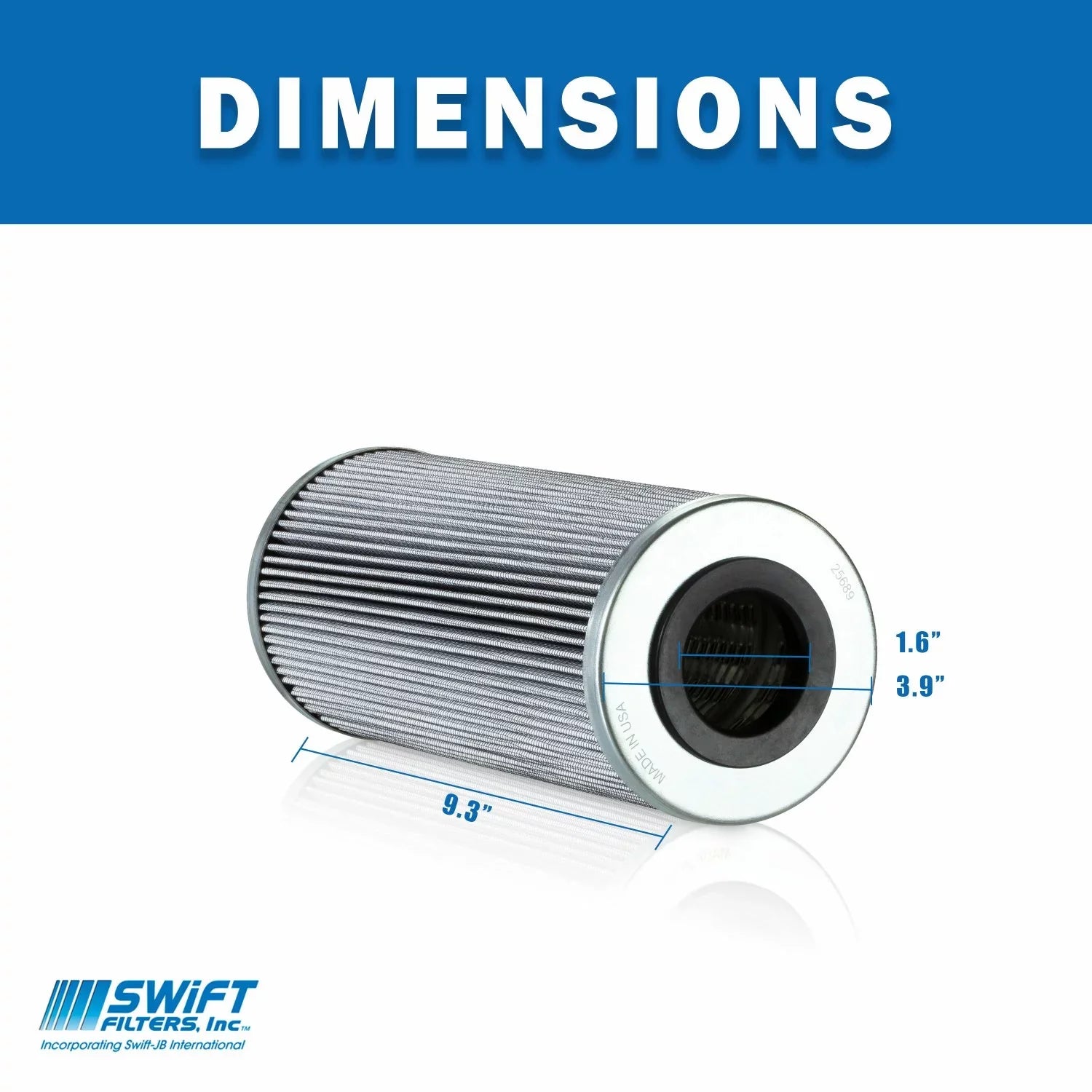 Direct Interchange for     Cartridge Filter Element  Microglass 3 Micron