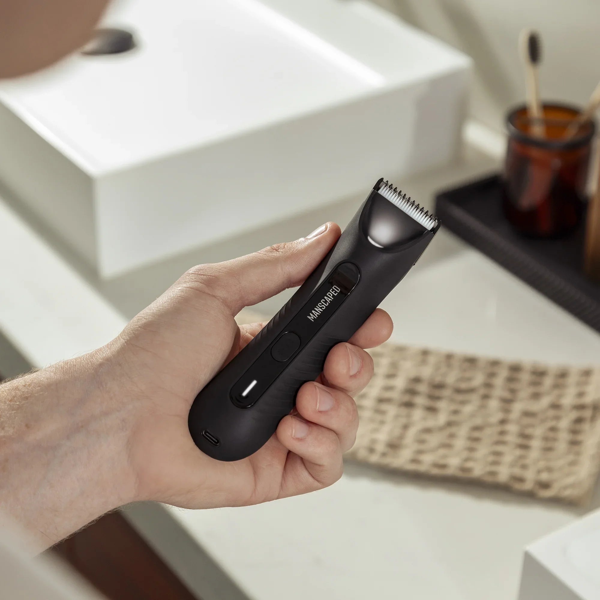 ® The Perfect Duo 3.0  Includes: The Lawn Mower® 3.0  Men's Groin & Body Hair Trimmer and The Weed Whacker® Nose & Ear Hair Trimmer