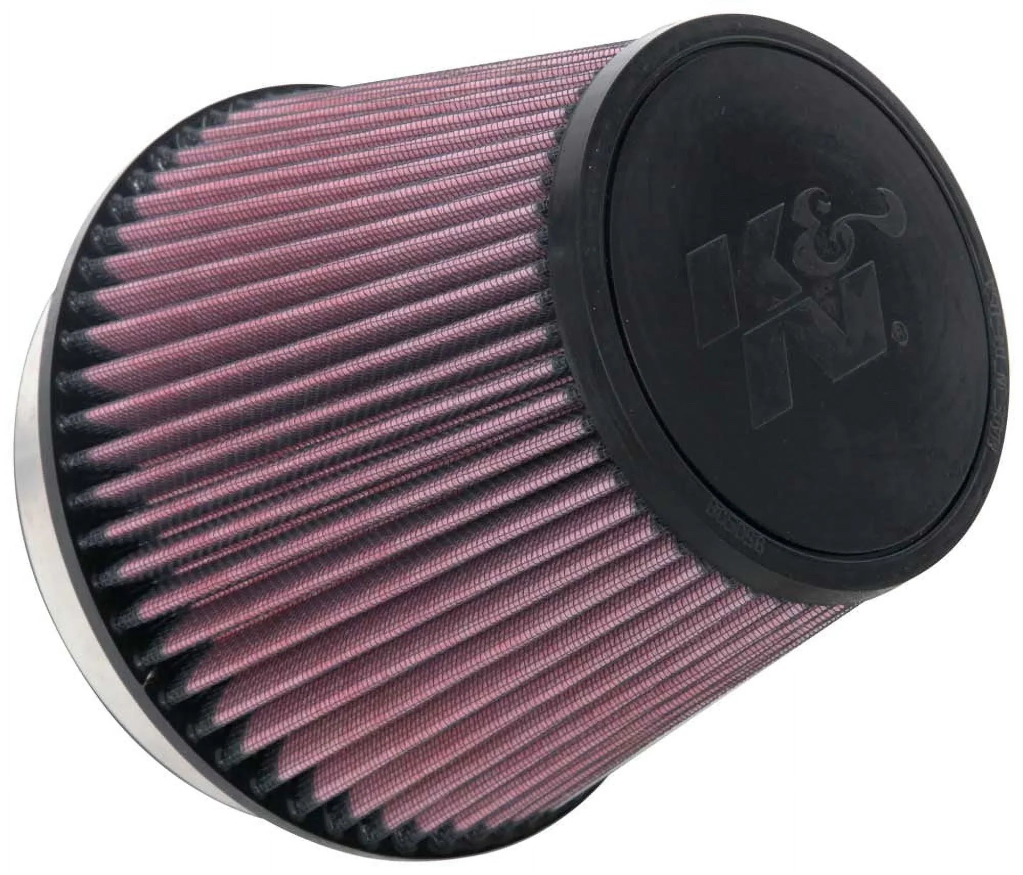 & Universal Clamp-On Air Filter: High Performance, Premium, Washable, Replacement Engine Filter: Flange Diameter: 6 In, Filter Height: 6 In, Flange Length: 1 In, Shape: Round Tapered, -1036