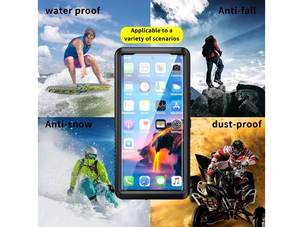 Google Pixel 6 Pro Case, Waterproof Shockproof Clear Protective Case with Built-in Screen Protector, Full Body Case Slim Cover for Pixel 6 Pro 6.71 Inches