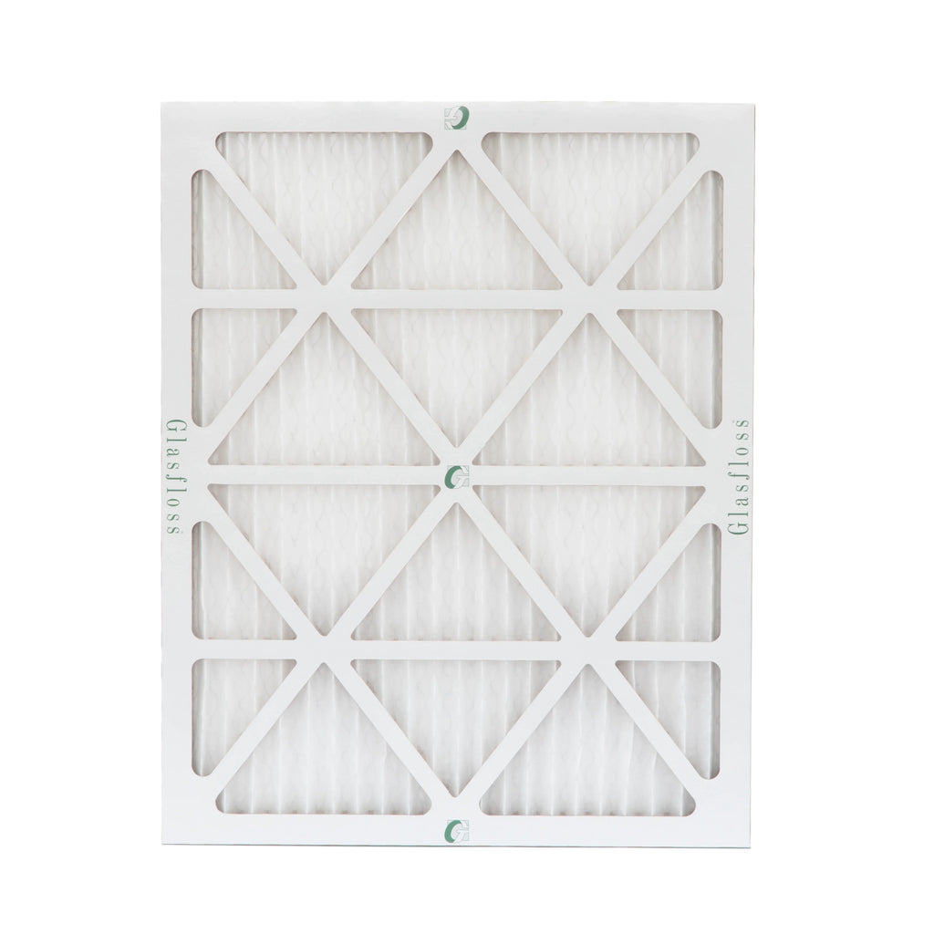 18x20x1 Merv 13 Pleated  Furnace Air Filters by Glasfloss Industries. 6 Pack