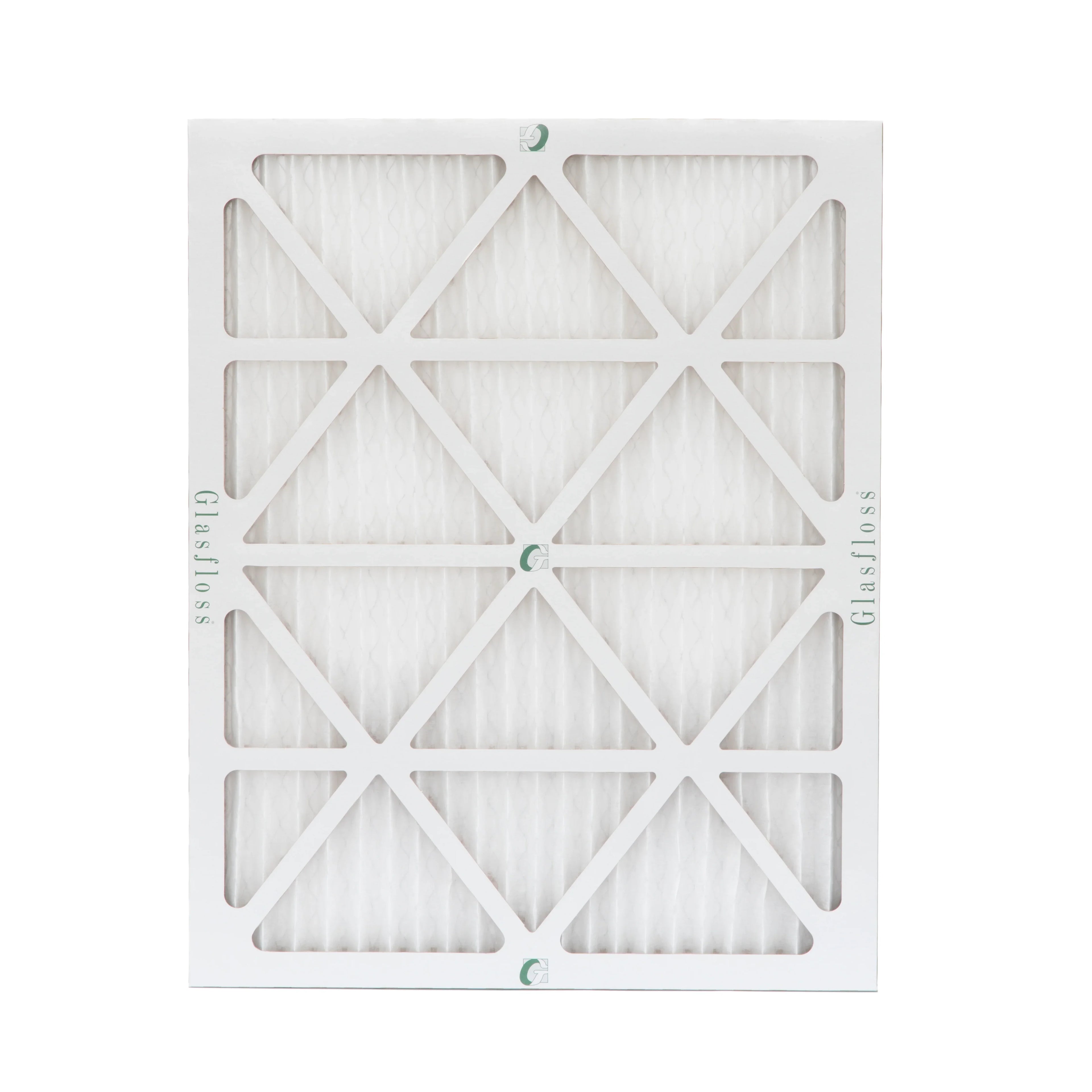 18x20x1 Merv 13 Pleated  Furnace Air Filters by Glasfloss Industries. 6 Pack